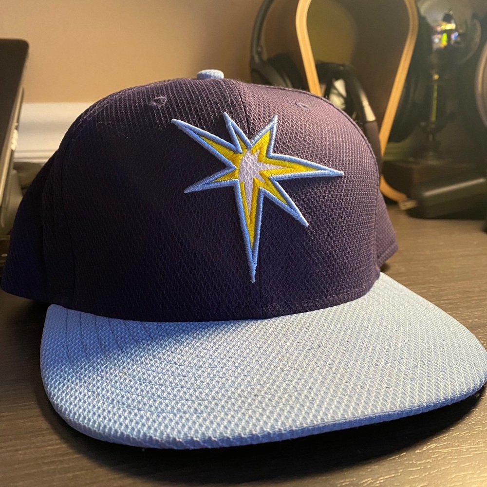 Tampa Bay Rays New Era 7 3/8 On Field Cap